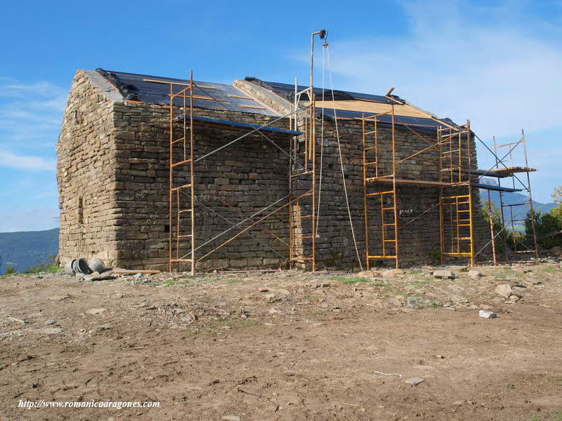 VISTA NORTE DEL TEMPLO