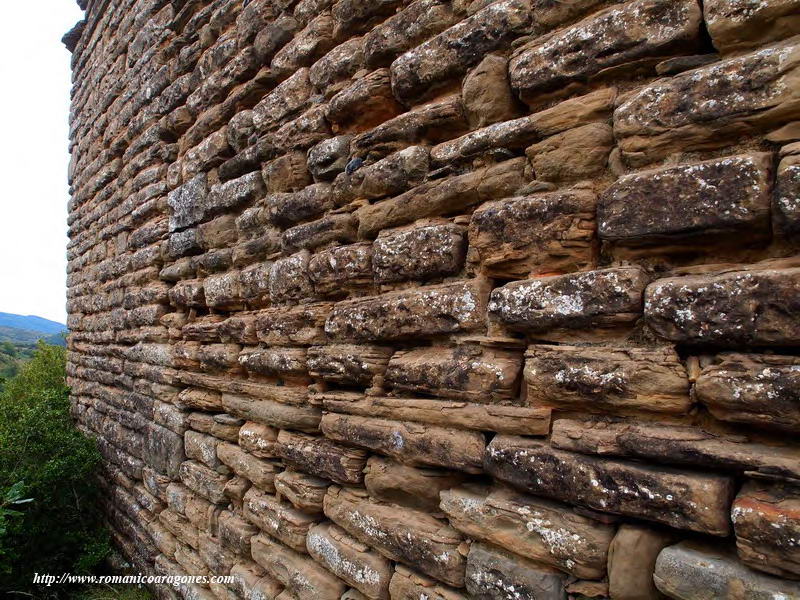 DETALLE DEL MURO LATERAL NORTE