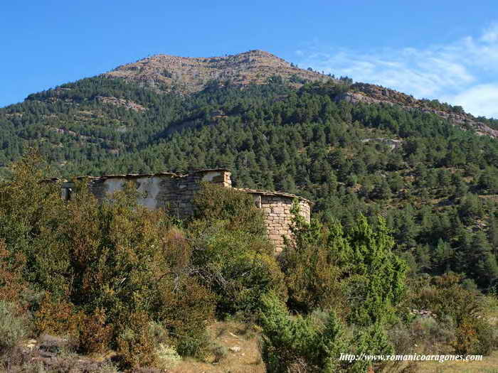 LA ERMITA ANTE LA PEÑA CANCÍAS