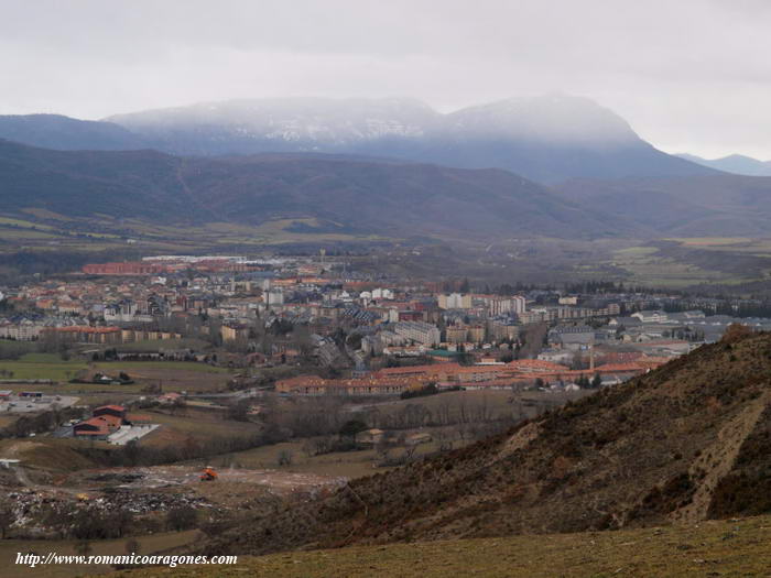 VISTA DE JACA DESDE IPAS