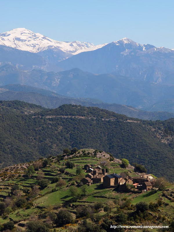 VISTA GENERAL. AL FONDO CARRETERA VIO-BUERBA-ESCALONA