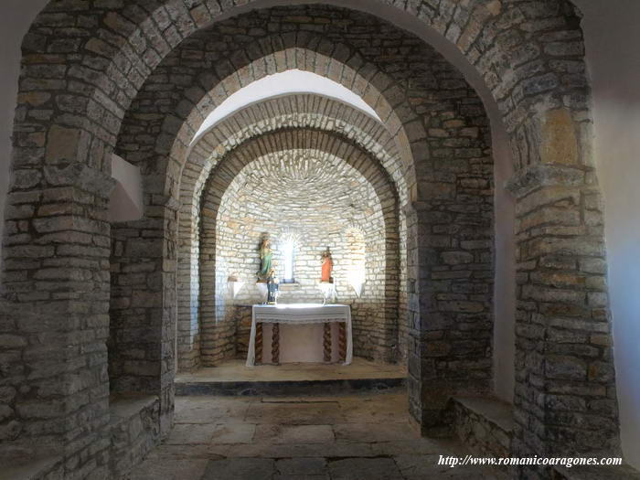 INTERIOR DEL TEMPLO TRAS LA RESTAURACIÓN