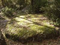 PROBABLE LOSA DE CUBIERTA DE DOLMEN SIN DESCUBRIR, JUNTO AL ANTERIOR