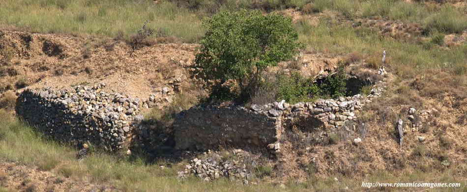 TEMPLO DESDE EL CASTILLO DE FALCS