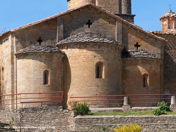 CABECERA DEL TEMPLO, DESTACANDO SU HASTIAL