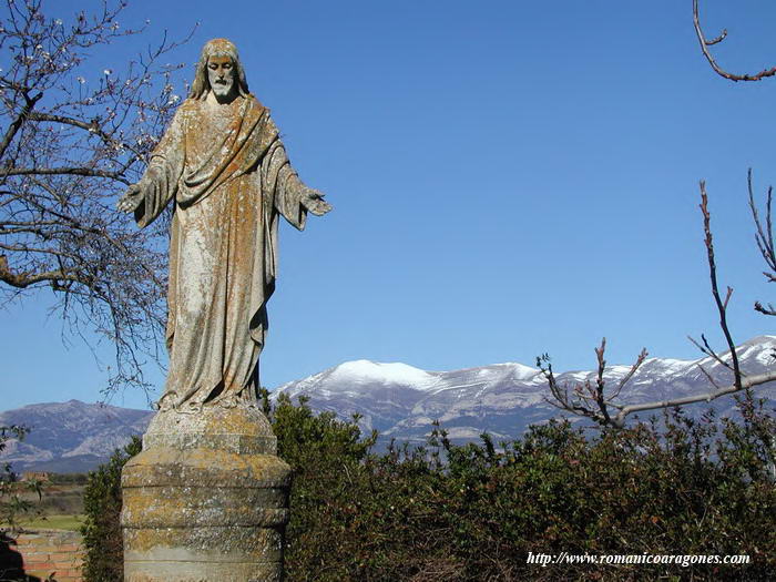 SAGRADO CORAZÓN EN EL HUERTO MONÁSTICO