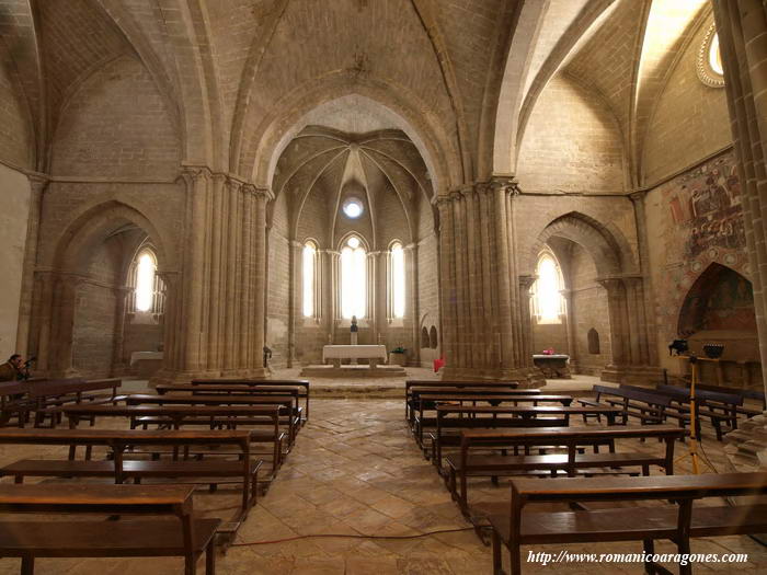 INTERIOR DE LA CABECERA TRAS LA RESTAURACIN