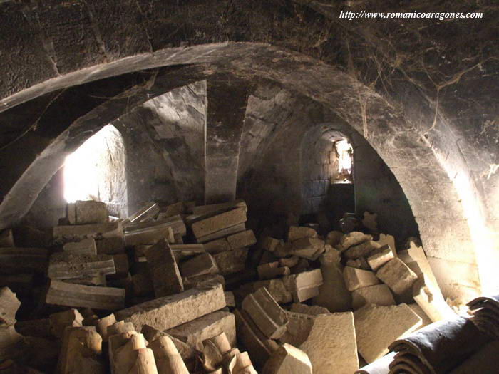 INTERIOR DE LA CRIPTA. CABECERA