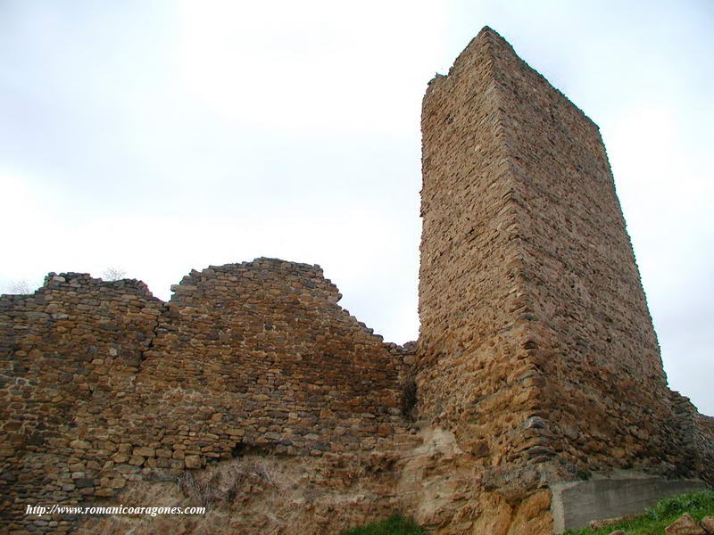 TORREN DE LA MURALLA. VISTA NORESTE