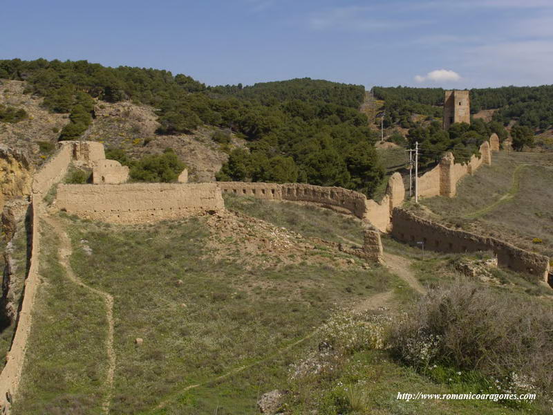 PANORAMICA DESDE CASTILLO MAYOR HACIA LA TORRE DEL JAQUE