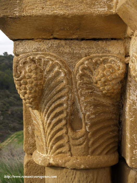 DETALLE DE UN CAPITEL DEL MAESTRO DE AGERO