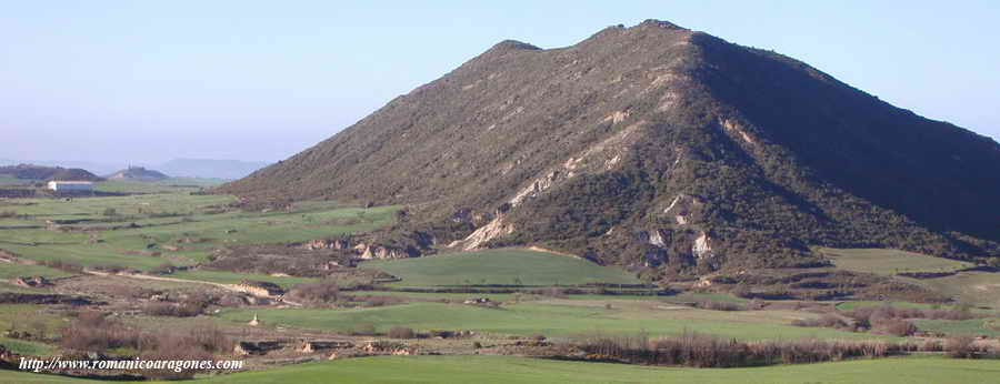 CERRO DE SAN MITIEL DESDE EL NORTE